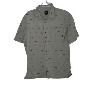 Vans Men's Green Short Sleeve Shirt